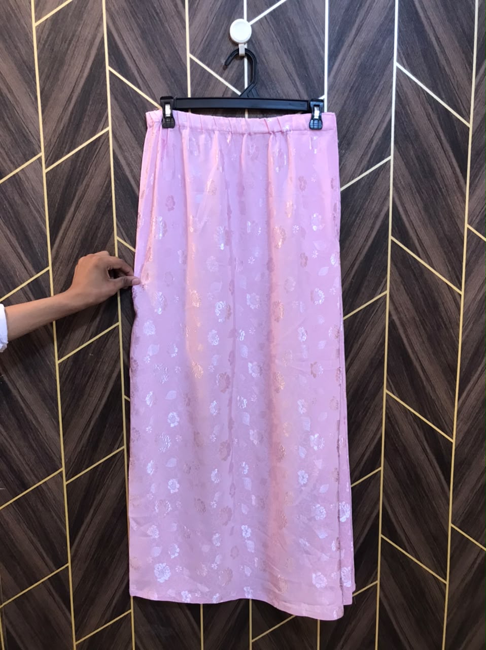 Women Silk Cord Set baggy | Shirt Chest 19 | Shirt Length 38  | Skirt Waist 30 | Skirt Length 39