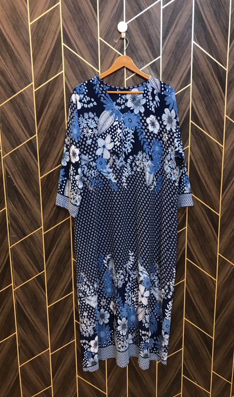 Western Long Maxi Chiffon X Large | Size | Chest 22 | Length 53