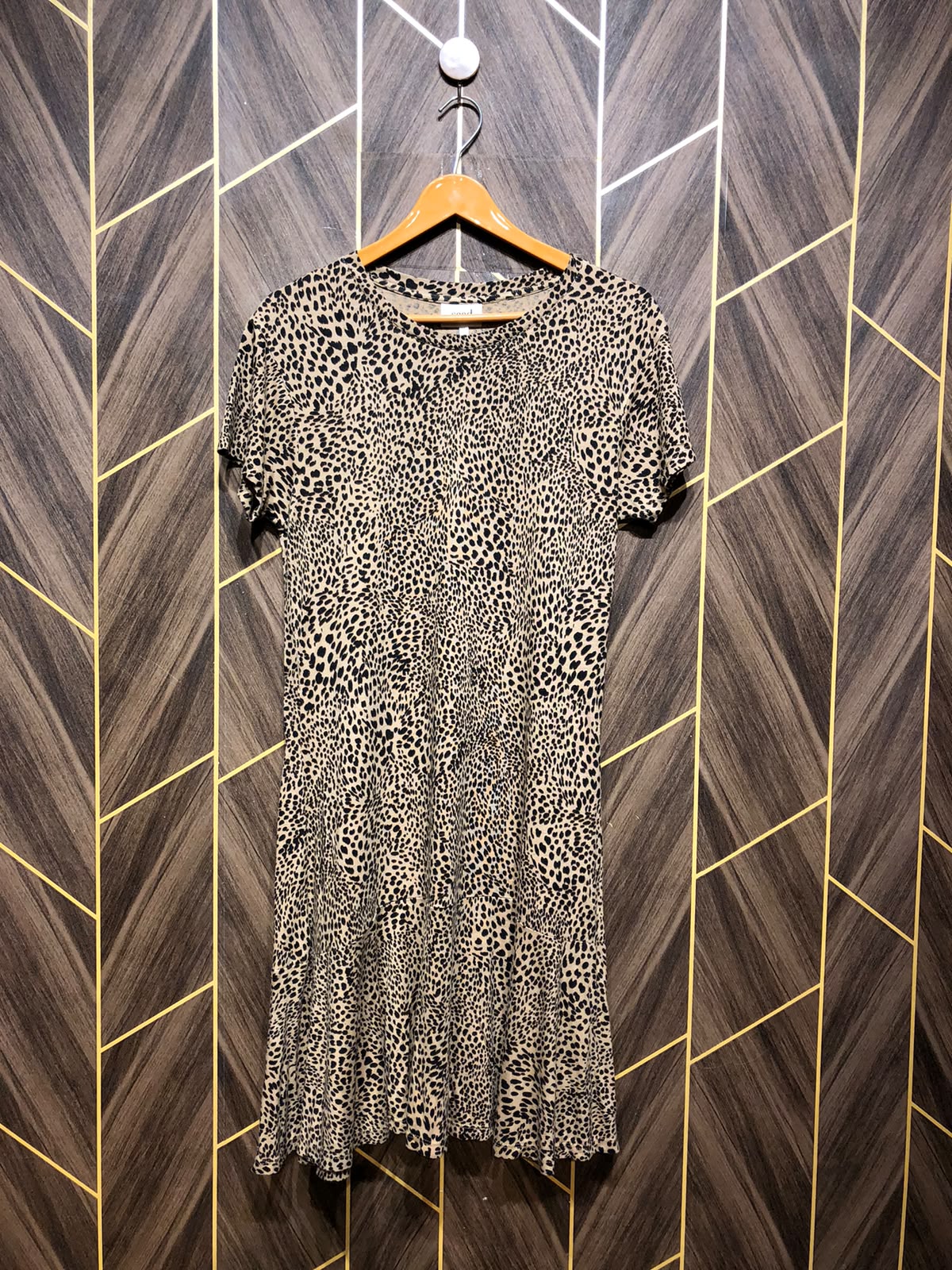 Mini Dress Jersey Small Size Chest 18 Length 38