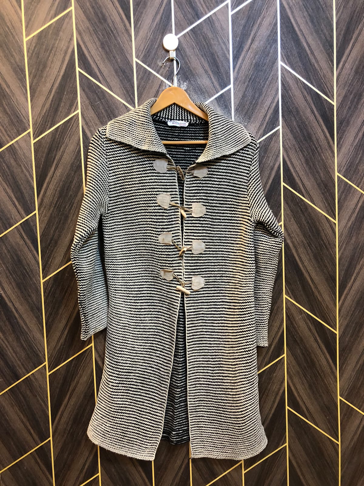 Women Wool Cardigan Sweater Small | Size | Chest 18 | Length 33