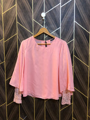 Western Top Chiffon – Small Size (Chest: 18, Length: 23 )