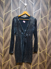 Mini Party Dress Small Size Chest 18 Length 33