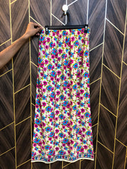 Women Skirts Silk X Small to Small | Size Waist 26–28 | Length 40