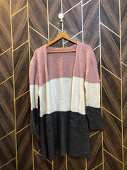 Women Wool Cardigan Sweater Small | Size | Chest 18 | Length 33