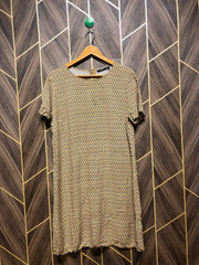 Women Long Shirt Linen Large | Chest 20 | Length 36