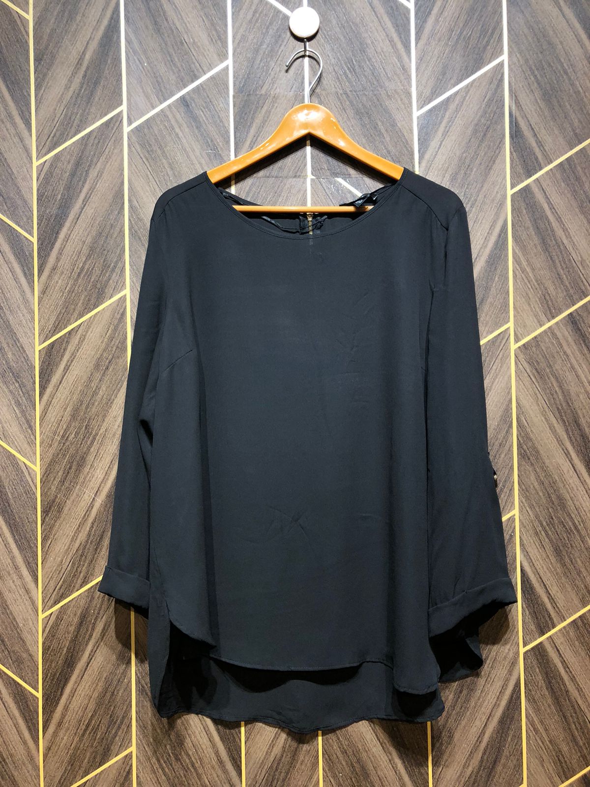 Western Top Chiffon – 1X-Large Size (Chest: 23, Length: 29)