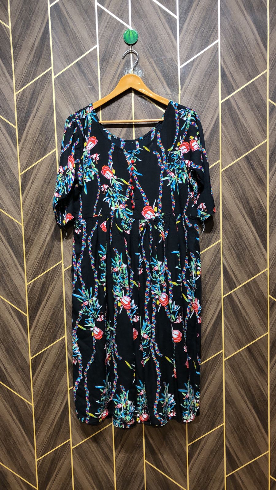 Women Long Shirt Linen X Large | Chest 21 | Length 41