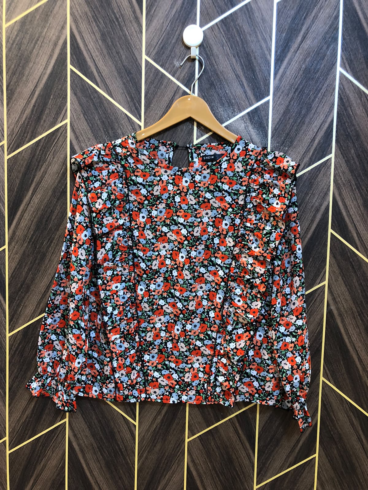 Western Top Chiffon – Small Size (Chest: 18, Length: 22  )