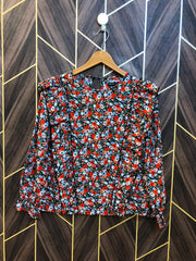 Western Top Chiffon – Small Size (Chest: 18, Length: 22  )
