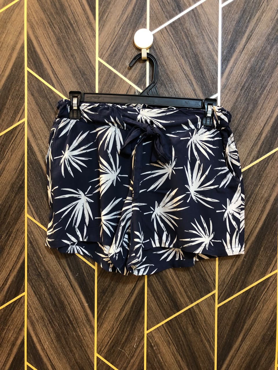 Women Mini Shorts Linen Small | Size Waist 28