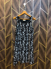 Mini Dress Chiffon Medium Size Chest 19 Length 37