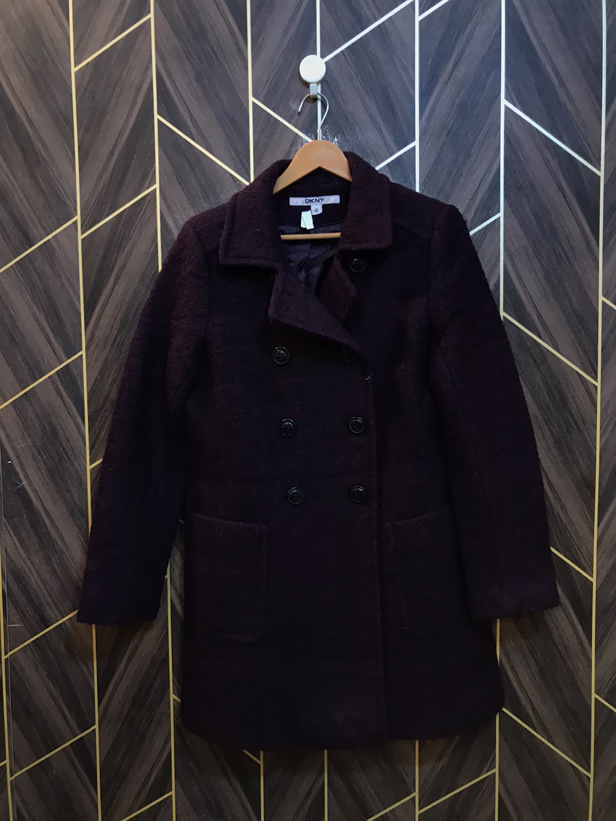 Women Wool Coat Medium | Size | Chest 19 | Length 34