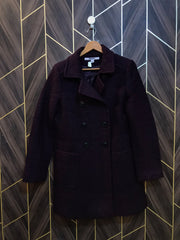 Women Wool Coat Medium | Size | Chest 19 | Length 34