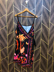 Mini Dress Silk X Large Size Chest 22 Length 38