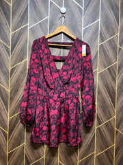 mini dress silk chest 18 length 31