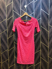 Mini Dress Net Jersey Small Size Chest 18 Length 37