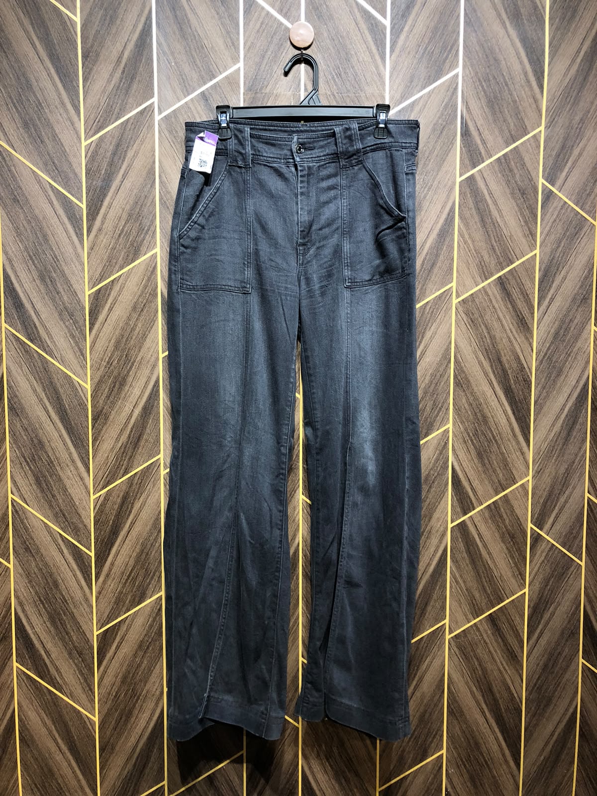 Women Wide Leg Jeans Large | Waist 34 | Length 41