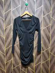 Mini Dress Jersey Small Size Chest 18 Length 36