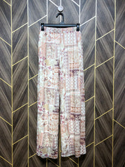 Western Jersey Plazo X Small to Small | Size Waist 26–28 | Length 40