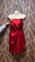 Mini Dress Silk Small Size Chest 16 Length 29