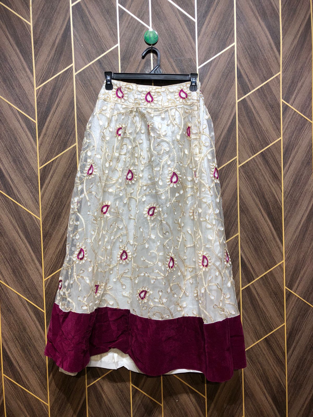 Western Chiffon Skirts X Small | Size Waist 26 | Length 36