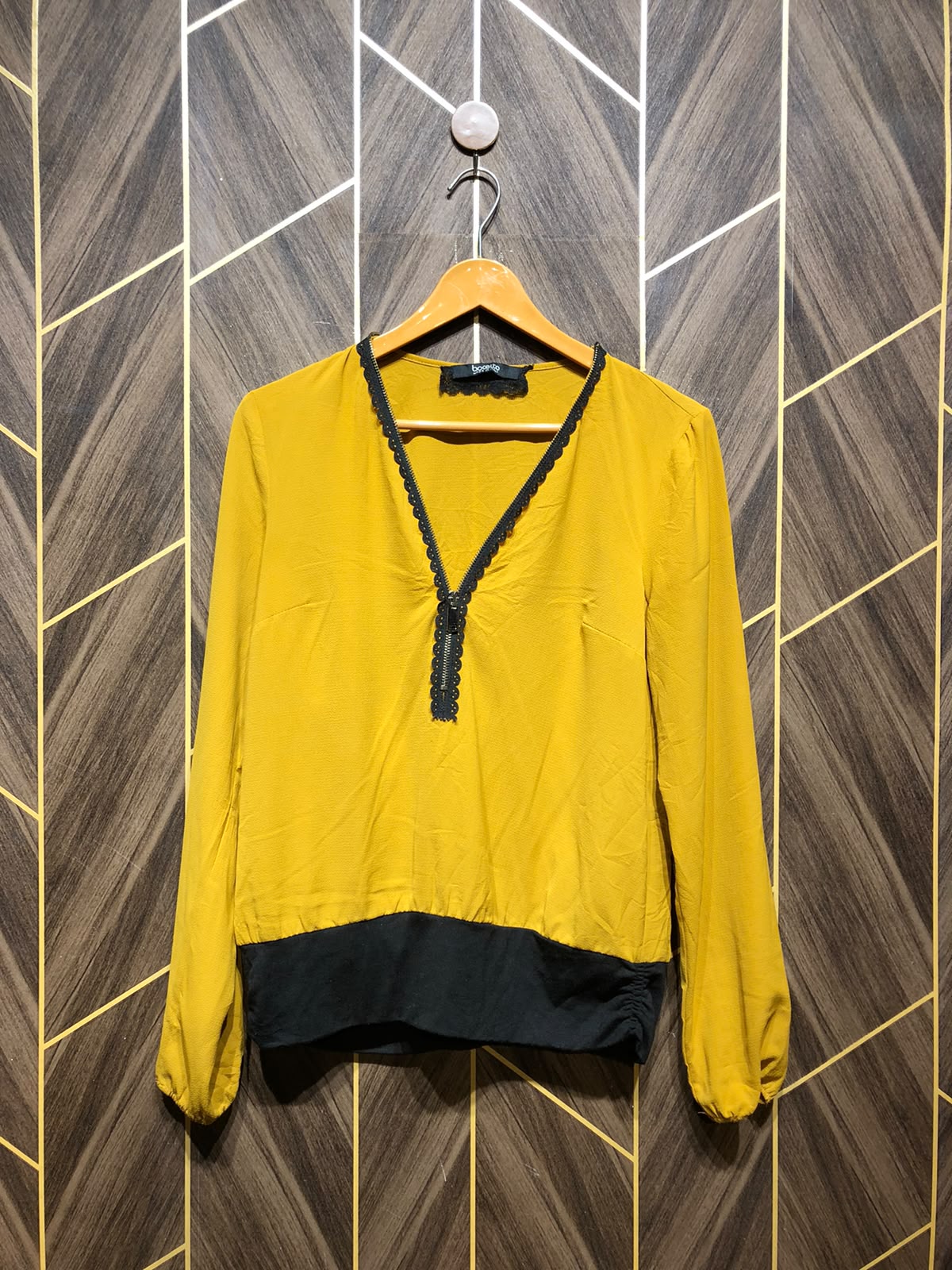 Western Top Chiffon – Large Size (Chest: 20, Length: 24  )