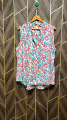 Western Top Chiffon – X-Large Size (Chest: 23 , Length: 30 )