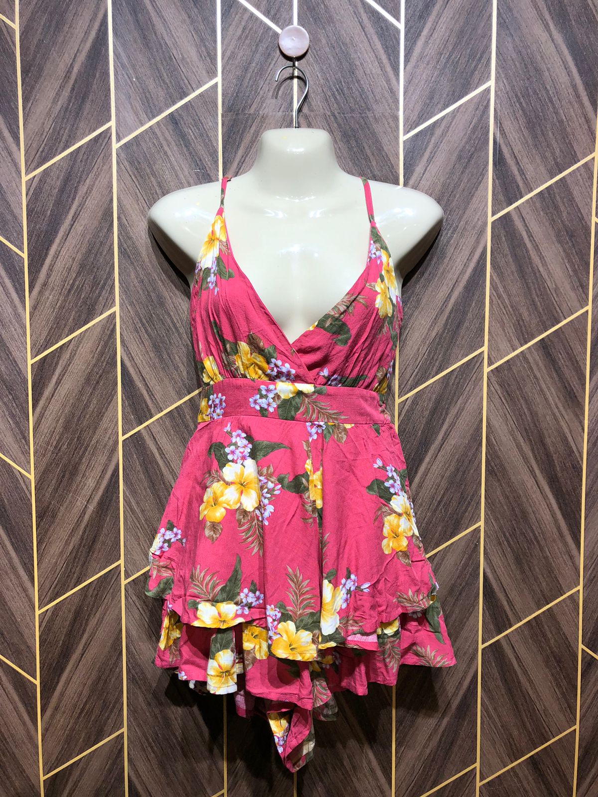 Mini Dress Linen X Large Size Chest 21 Length 35
