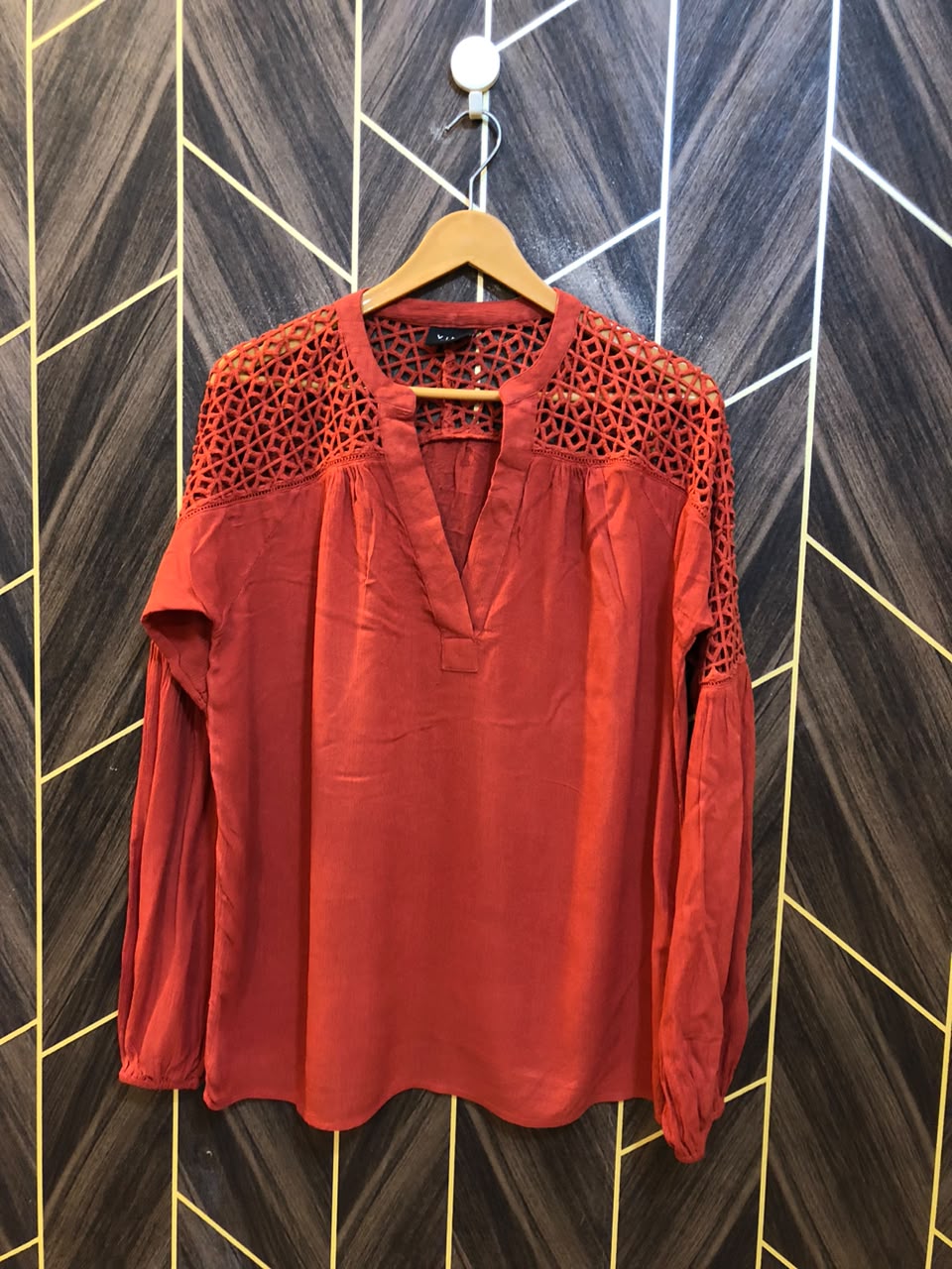 Western Top Linen – Large Size (Chest: 21 , Length: 27  )