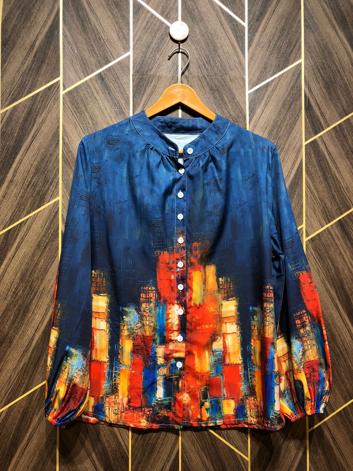 Western Top Silk – X-Large Size (Chest: 22, Length: 26  )