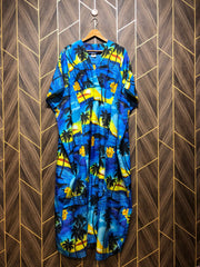 Western Kaftan Silk standard  | Size  | Length 56