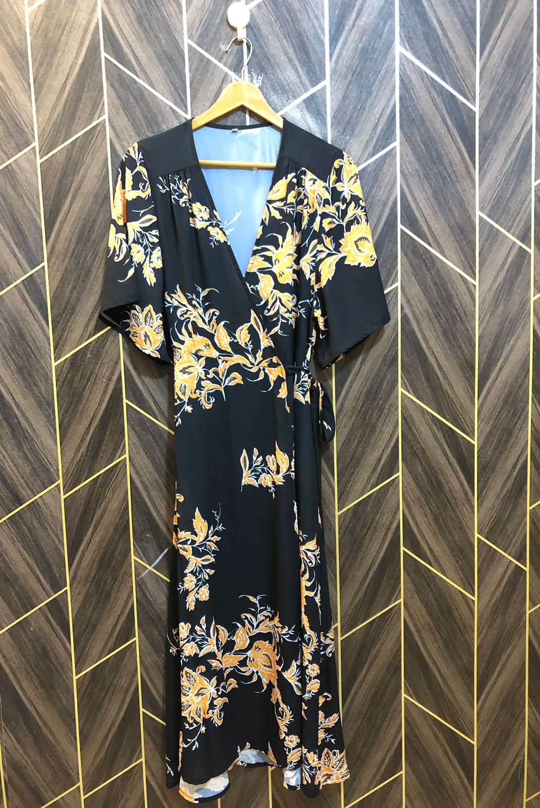 Western Long Maxi Chiffon Medium | Size | Chest 19 | Length 48