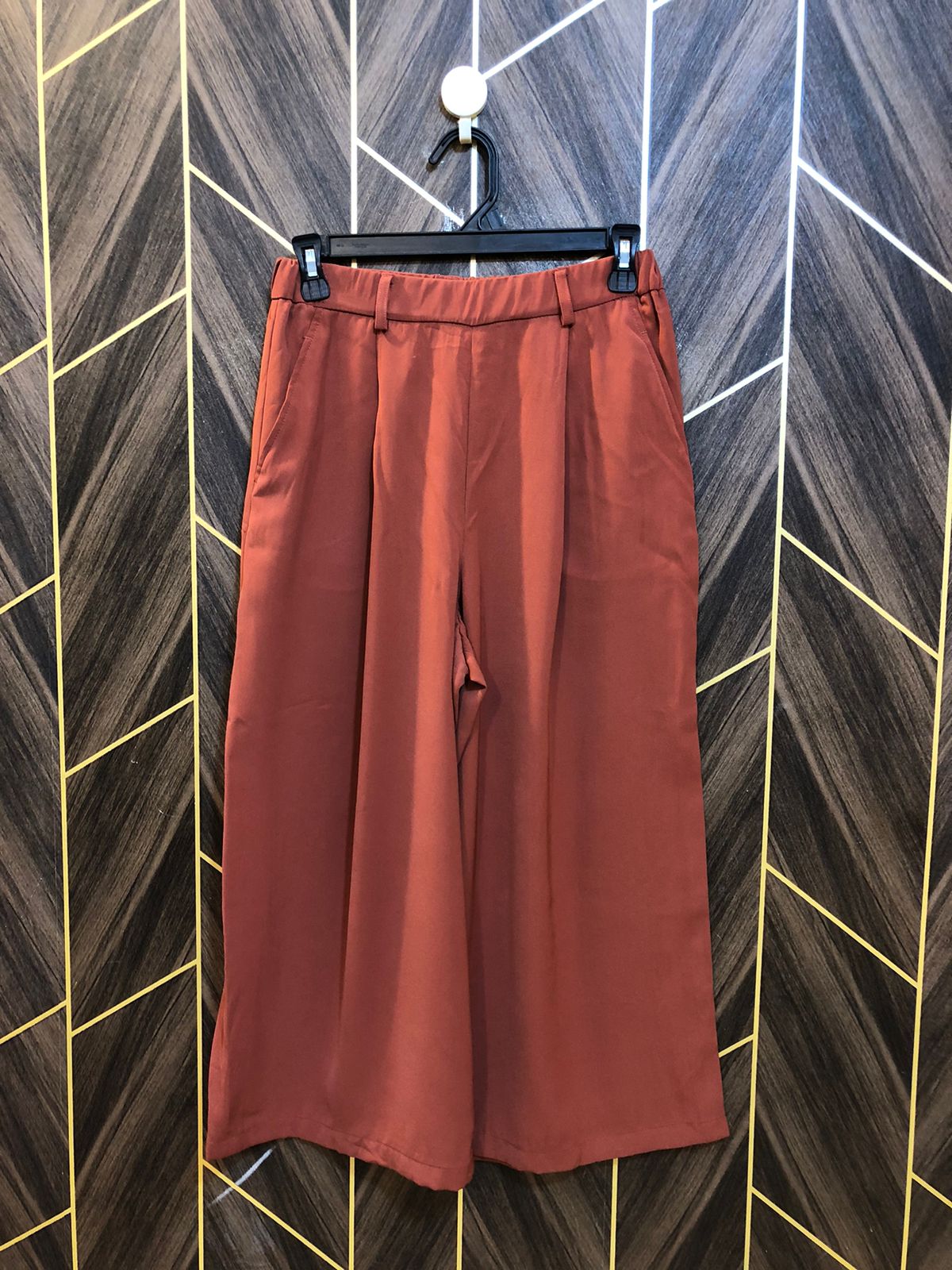 Western Chiffon Plazo X Small | Size Waist 26 | Length 32