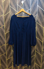 Western Long Maxi Chiffon Medium | Size | Chest 19 | Length 43