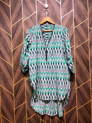 Western Top Chiffon – Medium Size (Chest: 19, Length: 37 )