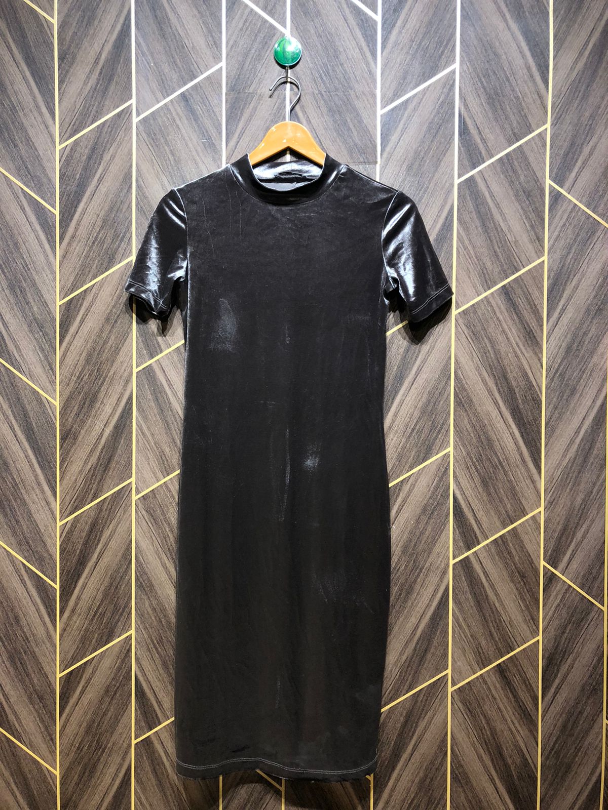 Mini Dress Silk  jersey Small Size Chest 18 Length 39