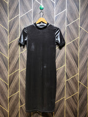 Mini Dress Silk  jersey Small Size Chest 18 Length 39
