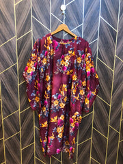 Women Silk Cord Set | Shirt Chest 19 | Shirt Length 41  | Skirt Waist 28 to 30 | Skirt Length 41