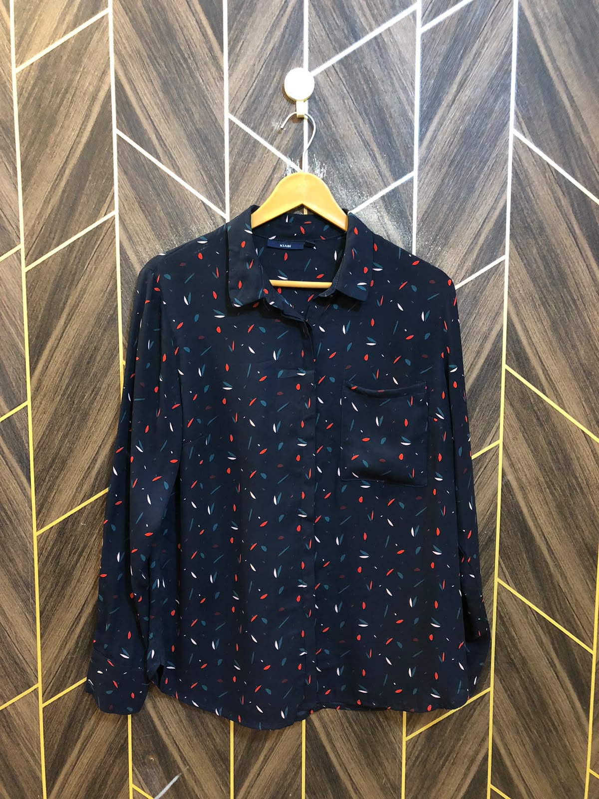 Western Top Chiffon – Large Size (Chest: 21 , Length: 27 )