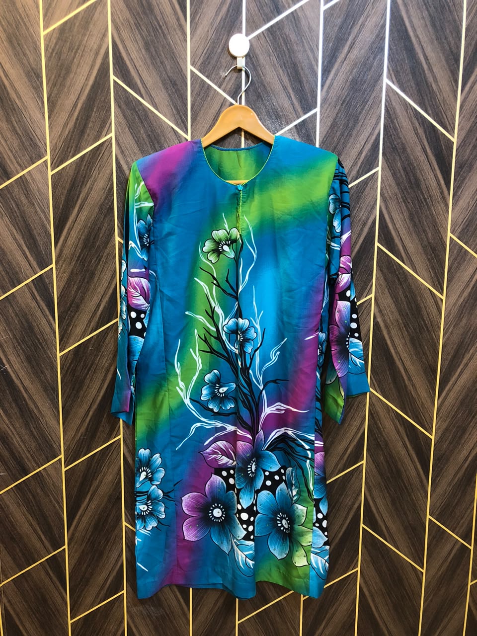 Women Chiffon Cord Set baggy  | Shirt Chest 17 | Shirt Length 38   | Skirt Waist 26 | Skirt Length 41