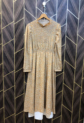 Western Long Maxi Chiffon Medium | Size | Chest 19 | Length 51