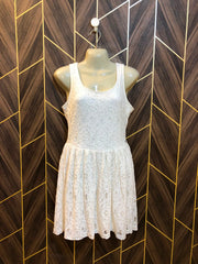 Mini Dress Net Jersey Small Size Chest 18 Length 34