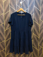 Women Long Shirt Chiffon X Large | Chest 22 | Length 38