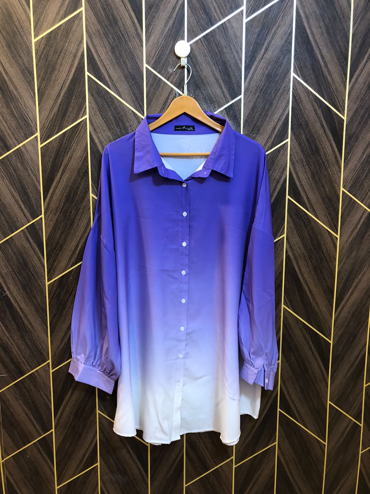 Western Top Silk – Large Size (Chest: 21  , Length: 34  baggy  )