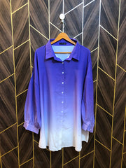 Western Top Silk – Large Size (Chest: 21  , Length: 34  baggy  )