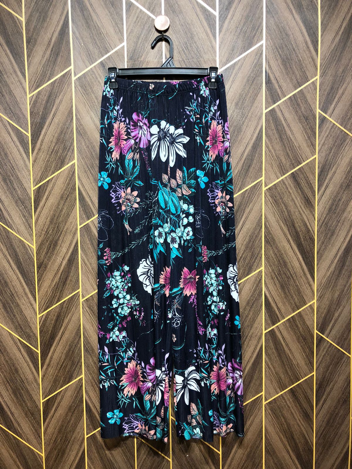 Western Jersey Plazo X Small to Small | Size Waist 26–28 | Length 40