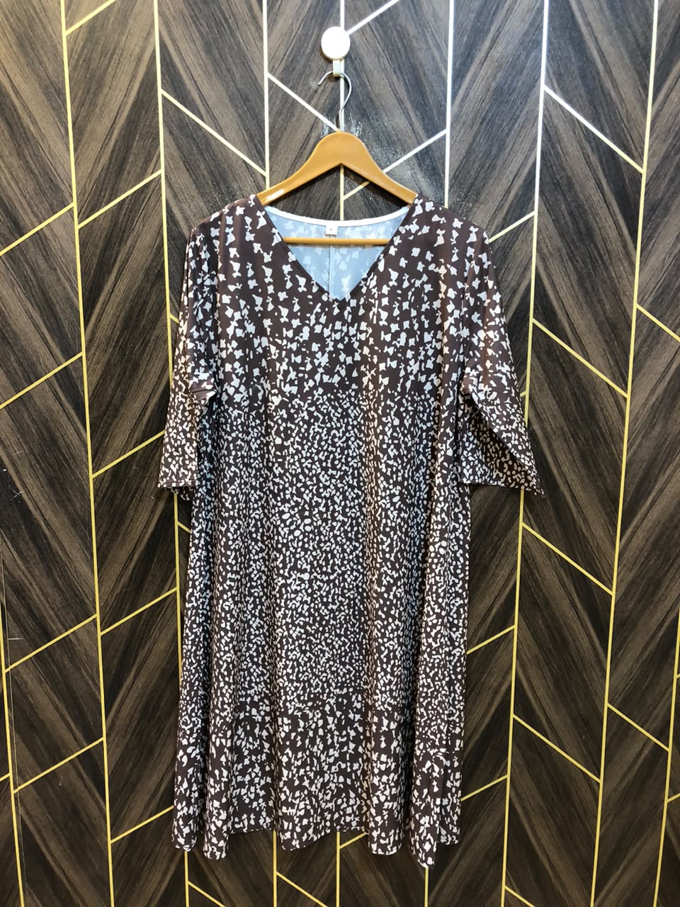 Western Long Maxi Silk Large | Size | Chest 20 | Length 40