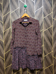 Western Top Chiffon – X-Small Size (Chest: 16  , Length: 35 )