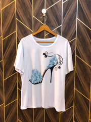 T-Shirt Jersey Large Size Length 27