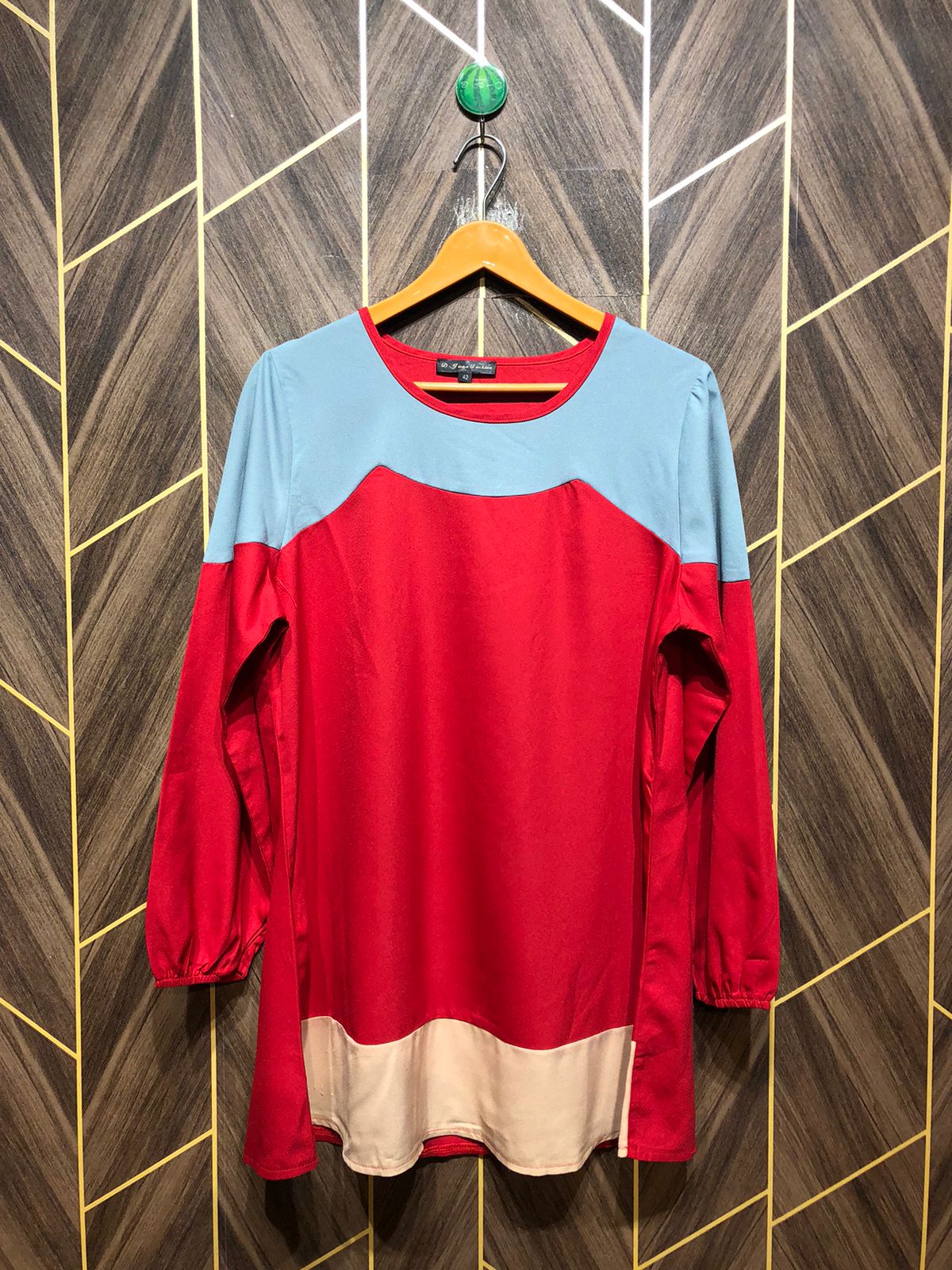 Western Top Chiffon – X-Large Size (Chest: 21, Length: 31)
